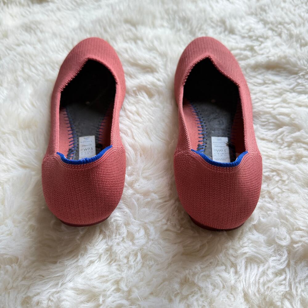 Rothy's The Flat in the Retired copper pink color - Picture 4 of 5